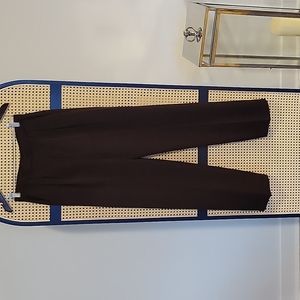 St. John Chocolate Brown Please Pants Size 6